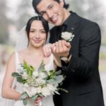 Veronica Merrell-Burriss Instagram - Best part about forever is… we’re just getting started 🤍🥹 Happy Anniversary 12.27.21👰🏻‍♀️🤵🏻 Santa Barbara, California