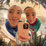 Veronica Merrell-Burriss Instagram - We’re in a silly goofy mood🤪🎄
