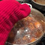 Veronica Merrell-Burriss Instagram - Dinner is served 🍽️♥️ Loved learning to cook Filipino food with @mamawassabi in our newest RonRon video 🇵🇭