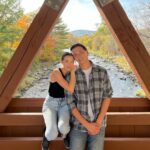 Veronica Merrell-Burriss Instagram – Forever w/my best friend☕️🫶🍂 Littleton, New Hampshire