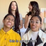 Veronica Merrell-Burriss Instagram - Should we release this??? It’s called “villain” 👀 #original #villain #kiranandnivi #singing #harmony
