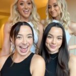 Veronica Merrell-Burriss Instagram - We’re backkkk 💋 @merrelltwins 🤝 @rybkatwinsofficial Baltimore City