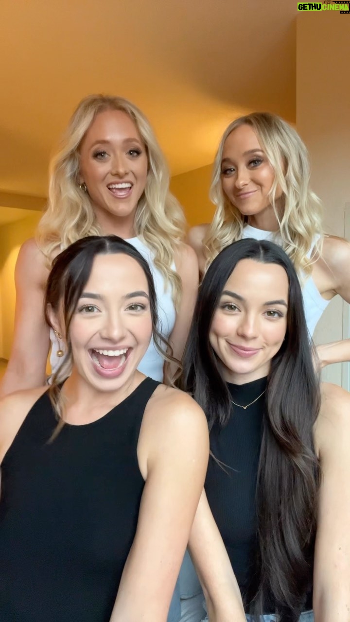 Veronica Merrell-Burriss Instagram - Weโre backkkk ๐ @merrelltwins ๐ค @rybkatwinsofficial Baltimore City