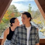 Veronica Merrell-Burriss Instagram – Forever w/my best friend☕️🫶🍂 Littleton, New Hampshire