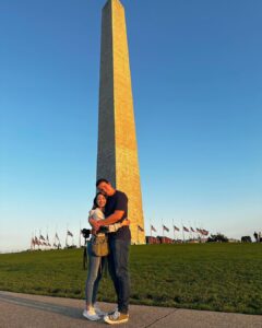 Veronica Merrell-Burriss Instagram - 6 years later🗓️🫶 Washington Monument