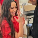 Veronica Merrell-Burriss Instagram - Watch as we bring you along to host the World’s Largest Tailgate & kickoff the ‘23 football season with none other than our hometown @chiefs !! ❤️💛 New Vlog is live at YouTube.com/MerrellTwins 🏈