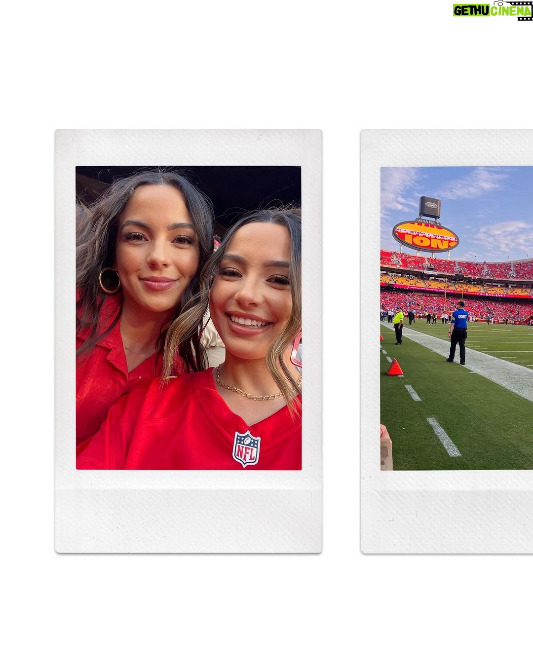 Veronica Merrell-Burriss Instagram - football szn ☀️♥️🏈 GEHA Field at Arrowhead Stadium