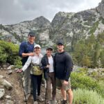 Veronica Merrell-Burriss Instagram - We went on an 11-mile hike. A sentence we never thought we’d say 😅⛰️🥾 Lake Tahoe, California