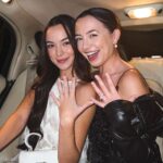 Veronica Merrell-Burriss Instagram - She’s not a regular bride, she’s a cool bride. 🤍💍 @vanessamerrell bachelorette vlog is live on our channel! 🪩