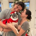Veronica Merrell-Burriss Instagram - Couldn’t let December slip by without posting our pictures with Santa❤️