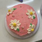 Veronica Merrell-Burriss Instagram - It’s our birthday week! 🎂 Watch us go head to head as we bake & decorate our birthday cakes in our newest video 🩷💜