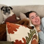Veronica Merrell-Burriss Instagram - a couple of couch potatoes 🛋️🥔