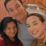 Veronica Merrell-Burriss Instagram - Dinner is served 🍽️♥️ Loved learning to cook Filipino food with @mamawassabi in our newest RonRon video 🇵🇭