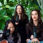 Veronica Merrell-Burriss Instagram - favorite crime - Olivia Rodrigo A cover with friends from the tiny plant room 🪴💜 🎥: @guava | 🔊: @hipablo