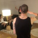 Victoria De Angelis Instagram – Fake boobs and champagne shower my birthday is over⭐️