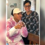 Vivica A. Fox Instagram - Happy Blessed Easter Sunday Dawlings! #Smooches&Smiles FUNTIMES as I flew into Atlanta 4 the day to SURPRISE my AMAZING sister @sugiefw54 4 her belated birthday party! GOTCHA SUGARBEAR! Much LUV to brother @marv_fox & wife @thelma_fox 4 hosting at their BEAUTIFUL home! We had a BLAST watching @ncaa #MarchMadness Bball games ALL day! CONGRATS to the teams making it to the next rounds! CANT WAIT! #LifeIsGood #GodIsGood #Blessed #Respect #GurlPower #VivicaFoxHair #TeamVivica #TeamFox #MyGrindDontStop #LegitimateCareers #BossMoves #LoveWins #Family1st #FoxFamilyStrong #ClassicBadChicks 🔥🖤💓🫅🏽👸🏽🦊🥂🎂🔥 Atlanta, Georgia