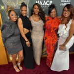 Vivica A. Fox Instagram - TGIF Dawlings! #AboutLastNite FUNTIMES @naacpimageawards 4 my double nominated Directorial Feature Film Debut @betplus film "1ST LADY OF BMF THE TONESA WELCH STORY" Had the BEST time w Exec Producer @ceoazarel of @megamind_media @michellemitchenor @firstladytonesa @deleceonlife We didn't win but it was a HONOR to be nominated TWICE! Rocking @jovanifashions dress Thanks @noellonline @giuseppezanotti shoes @candyicejewelry Makeup/Pix @chenoarunningfox Hair @kenyaonhair #LifeIsGood #GodIsGood #Blessed #Respect #GurlPower #VivicaFoxHair #TeamVivica #TeamFox #MyGrindDontStop #LegitimateCareers #BossMoves #LoveWins #FILMLIFE #DIRECTOR #ClassicBadChicks 🔥🖤💖🤑🎬👸🏽🤑🔥 Los Angeles, California