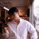 Wi Ha-jun Instagram - 어느덧 셔츠의 계절이 🙂