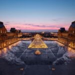 Woody Harrelson Instagram - My buddy JR dug under the ground where the louvre sat to expose what was under there...