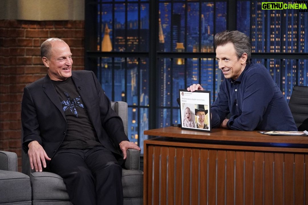 Woody Harrelson Instagram - Had so much fun with my buddy Seth!