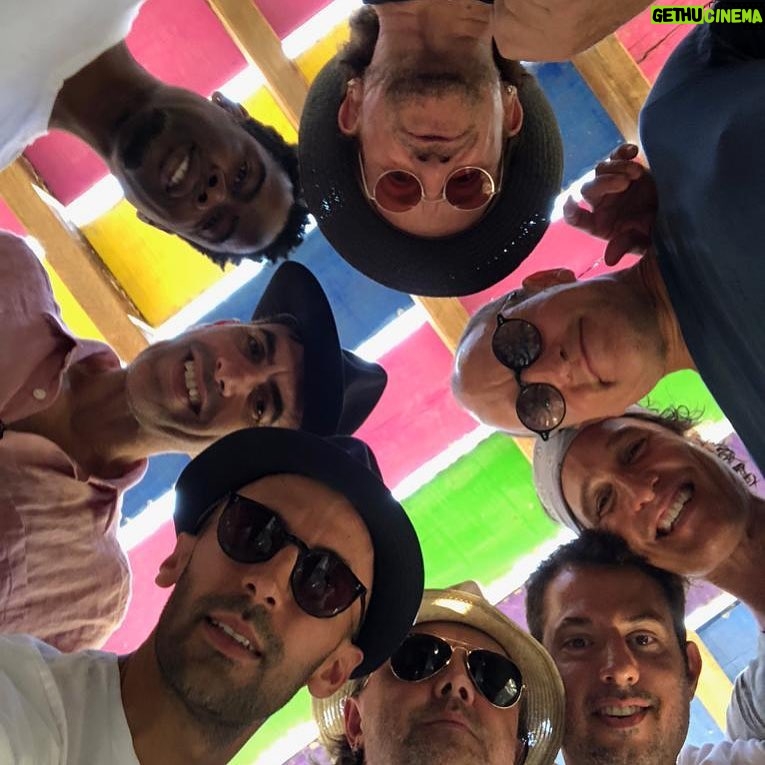 Woody Harrelson Instagram - Colorful group! #chateaulacoste #chrisrock #guyoseary #bono #mathewmcconaughey #sashabaroncohen #jr #larsulrich