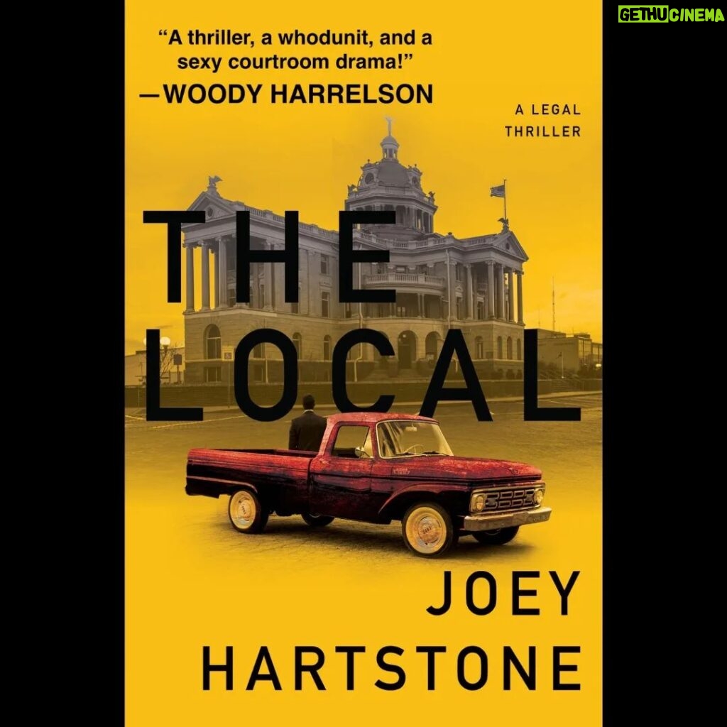 Woody Harrelson Instagram - my buddy @jchartstone has a new book out, #TheLocal. it's a great read. check it out, i think you'll really enjoy.