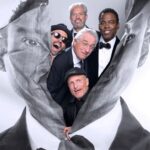 Woody Harrelson Instagram – An hour after the slap heard round the world, managing some fun with some great friends…Bobby, Guy, JR,  and the unflinching, still smiling, Chris Rock. Thanks for a great party Guyo! pic by @jr