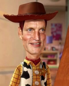 Woody Harrelson Instagram - Maybe it's time to admit that I always wished I was Tom Hanks… that guy is always stealing my roles.