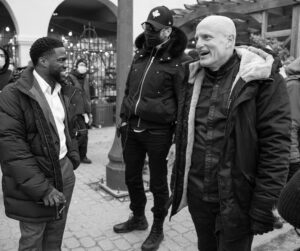 Woody Harrelson Instagram - I can't tell you what a joy it is to work with this incredibly funny, gifted, amazing fellow... I have admired him for a long time and it is so cool to get to see him do his thing up close. This is perhaps my most difficult role because I have to keep a straight face and act like I'm not wildly amused when he does things no human could not laugh at. 
#manfromtoronto