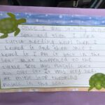 Woody Harrelson Instagram – My friends 5 yr old daughter, Honor, wrote this for her school! The wisdom of children!!