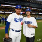 Xolo Mariduena Instagram – Xolo bleeds blue. 💙 Dodger Stadium