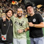 Xolo Mariduena Instagram – Always happy to come back home to @lafc. Shoutout to @lafc_soccerhead for the jacket as well, nothing like celebrating with the crew! Ángel and I are wearing the same underwear.