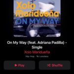 Xolo Mariduena Instagram - Thank you so much to everyone involved who helped bring this idea to life. More coming soon! On My Way out anywhere you get music!!
