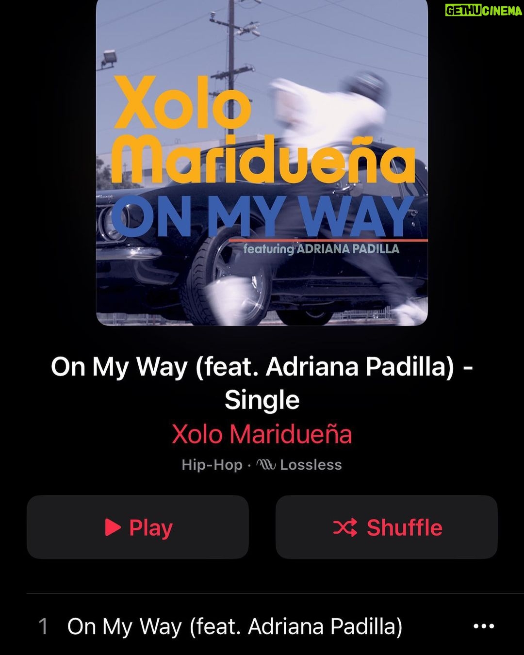 Xolo Mariduena Instagram - Thank you so much to everyone involved who helped bring this idea to life. More coming soon! On My Way out anywhere you get music!!