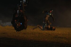Xolo Mariduena Instagram - Blue Beetle is sacred to me, from the family you see on screen to the ones i made off, this movie has tore me down and built me back up in ways I’ll never be able to articulate. To celebrate this moment behind closed doors has been one of the most formative moments of my life but it helped me realize, there is no dollar sign, no tweet, no headline, that can quantify the feeling inside a child who sees their ancestry is heroic. This is for all of our inner child. Thank you for everyone who supported and showed out, the response has been overwhelmingly positive and there isn’t a week that passes by without thinking of the Blue Beetle Battalion!! Here are a few (of im sure many) photos to come of this movie!! You’re all superhero’s cabrones! Ashe