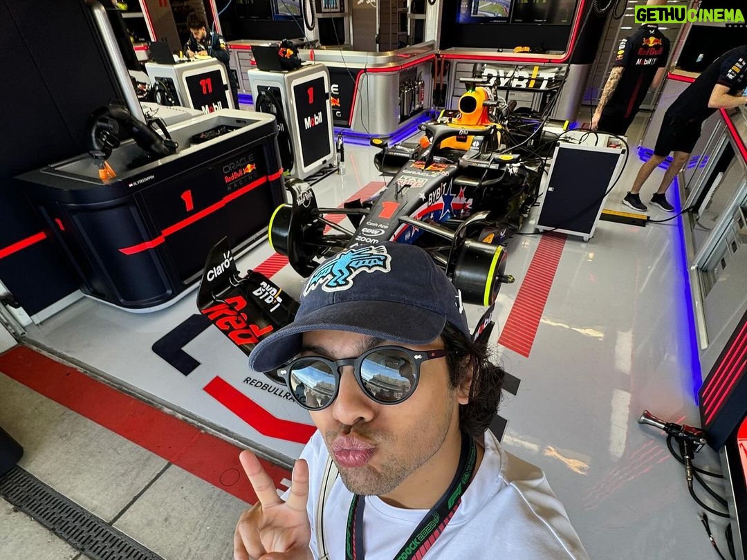 Xolo Mariduena Instagram - Congrats @redbullracing on the win this weekend! Happy to cheer on the familia in Austin ♥️ next stop MEXICO CITY!!! Austin, Texas