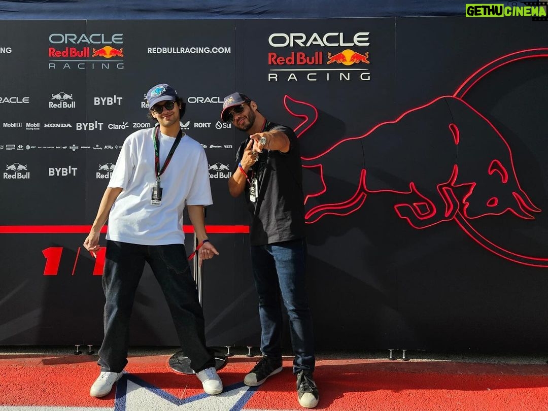 Xolo Mariduena Instagram - Congrats @redbullracing on the win this weekend! Happy to cheer on the familia in Austin ♥️ next stop MEXICO CITY!!! Austin, Texas