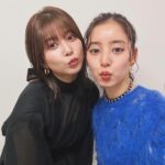 Yuko Araki Instagram - 先日のファンミーティングにゲストで来てくれたりっちゃんとみなみさん🥺💓 可愛いすぎる＆豪華すぎるサプライズゲストで本当にびっくりでした🥲❤️😭 感謝の気持ちでいっぱいです🥹💓
