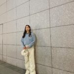 Yuko Araki Instagram - #私服 knit : @sacaiofficial bottom : @lemaire_official shoes : @sacaiofficial coat : @sly_official bag : @dior ring : @dior / @pensees_jewelry #fashion #ootd #sacai #dior #pr