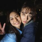 Yuko Araki Instagram - 本日、11月18日(土)よる11時から テレビ朝日「単身花日」第6話放送です‼︎ 写真はとっても久しぶりに共演した みじかちゃんと☺️♡ とても印象的なシーンの待ち時間の一コマです♡ ぜひご覧ください☺️