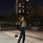 Yuko Araki Instagram - 少し前の #私服 jacket : @hyke_official tops : @todayful_ denim : @tomwood_project shoes : @dior bag : @dior #ootd #fashion #dior #hyke #tomwood #todayful