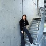 Yuko Araki Instagram - 撮影の日の私服🦦 jacket : @louren__official knit : @coel.official denim : @dior shoes : @dior bag : @dior #fashion #ootd #denim #supportedbydior ♡