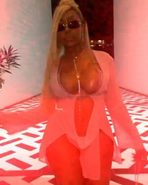 Yung Miami Instagram - Ion care what that hoe on she ain't as bad as me 💕💕💕