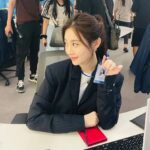 Yura Instagram - 유진아 또 뭘하려구 ㅠㅠㅜ... 오늘도 기상청하는날😜💙