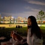 Yura Instagram - 너무 예뻤던 구름 야경😌⭐ 근데 칸쵸 어디갔니..?