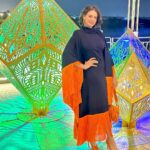 Zahra Habib Instagram - مساكم احلى الألوان 🧡 لبارحة جنت بأفتتاح مطعم جديد بدجلة فلج حرفياً مكان يجنن وحلو 🧡 اللي لابسته ما اعرف من وين هوايه سألتوني عنه خمطته من صديقتي عهد 😂 قرية دجله السياحيه Dijlah village