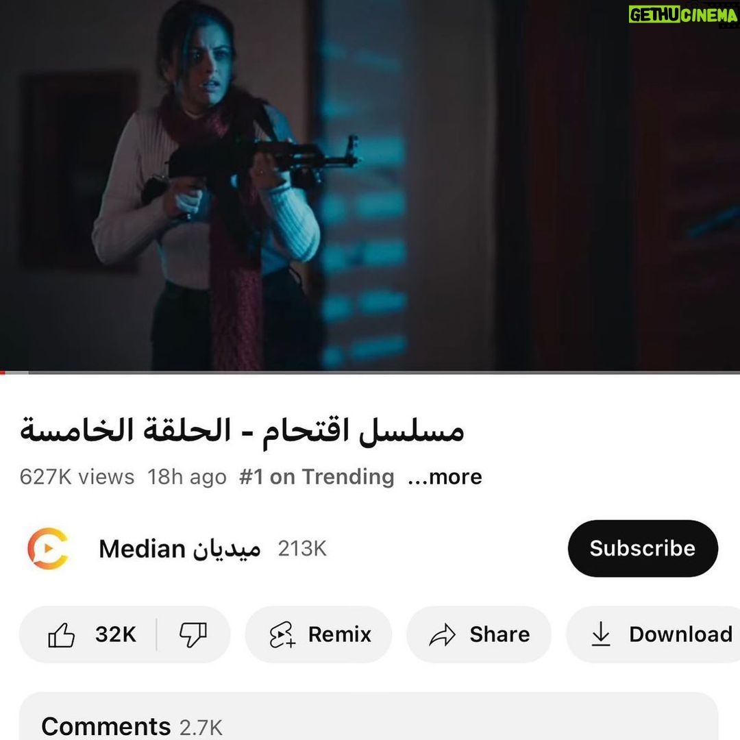 Zahra Habib Instagram - الحلقة الخامسة ترند رقم #1 في العراق كلش احبكم وكلش اشكركم هذا انجازي وانجازكم الله لايحرمني منكم … انتوا تستاهلون التعب والشغل والتحضيرات والسهر وكلهن 🥰 شكرا لكل الكادر اللي مجهزتله شكر خاص يليق بيه بس خلي نخلص العمل…..