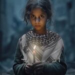 Zahra Habib Instagram - طفلة غزة تشعل شموع مو لأرضها او اهلها واصدقائها لا تشعل شمعة لكل المتفرجين كون الله يحرر قلوبهم مثل قلبها 💔