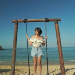 Zee JKT48 Instagram – 🌊🐚

ponytail dan shushu MV is out on jkt48’s youtube channel! 🫶🏻