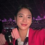 Zee JKT48 Instagram - first time watching a concert tapi duduk sndri pisah dari yg lain.. #bornpinkworldtour 🖤💓